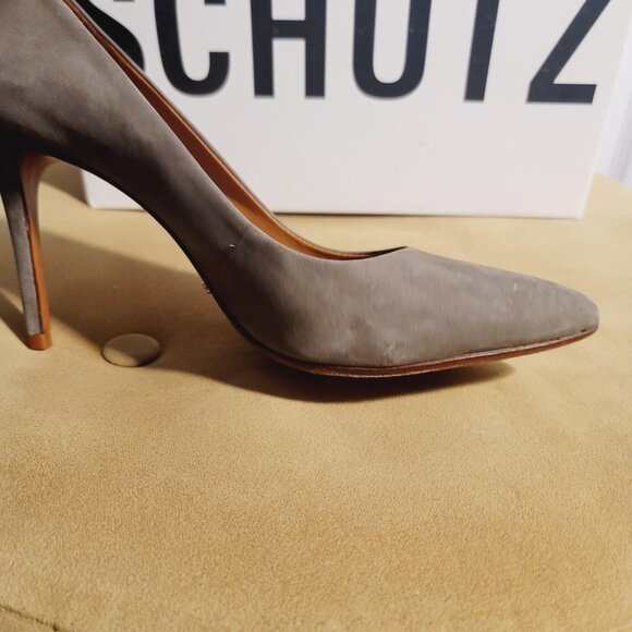 SCHULTZ LOJA FECHADO SALTO ALTO TAUPLE PUMPS IN SIZE 8 - Picture 6 of 9